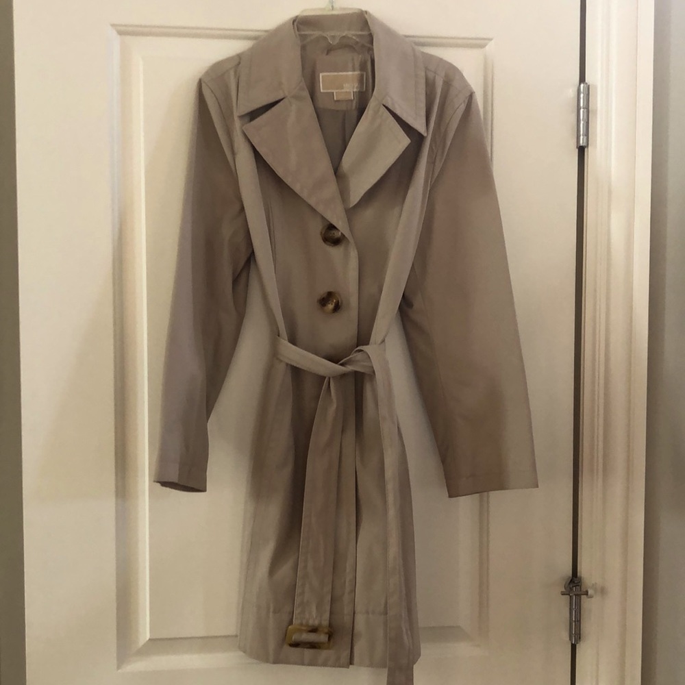 COPY - MICHAEL Michael Kors Tan Trench Coat small
